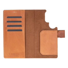 Florence - Funda tipo cartera de piel con bloqueo RFID para Samsung Galaxy S24 Ultra