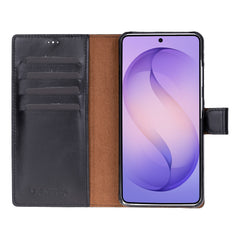 Florence - Funda tipo cartera de piel con bloqueo RFID para Samsung Galaxy S24 Ultra
