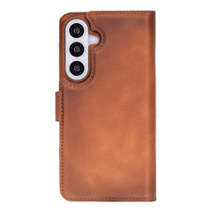Funda tipo billetera de cuero con bloqueo RFID Florence para Samsung Galaxy S24 Plus