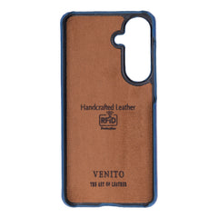 Funda tipo billetera de cuero con bloqueo RFID Florence para Samsung Galaxy S24 Plus