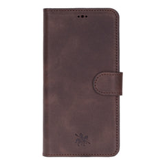 Funda tipo billetera de cuero con bloqueo RFID Florence para Samsung Galaxy S24 Plus