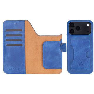 Florence RFID Blocking Leather Wallet Case for iPhone 18 Pro