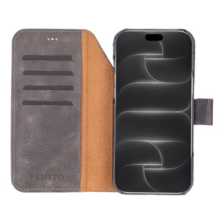 Florence RFID Blocking Leather Wallet Case for iPhone 18 Pro