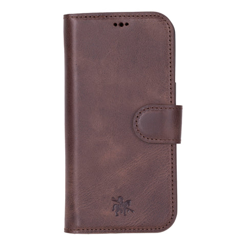 Ravenna RFID Blocking Detachable Leather Wallet Case for iPhone 17
