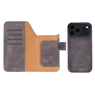 Florence RFID Blocking Leather Wallet Case for iPhone 18 Pro