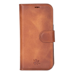 Ravenna RFID Blocking Detachable Leather Wallet Case for iPhone 17