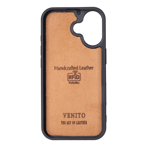 Ravenna RFID Blocking Detachable Leather Wallet Case for iPhone 17