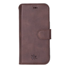 Funda tipo billetera de cuero desmontable con bloqueo RFID Ravenna para iPhone 15 Plus