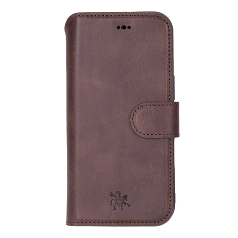 Funda tipo billetera de cuero desmontable con bloqueo RFID Ravenna para iPhone 15 Plus