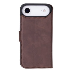 Funda tipo billetera de cuero desmontable con bloqueo RFID Ravenna para iPhone 15 Plus