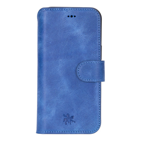 Funda tipo billetera de cuero desmontable con bloqueo RFID Ravenna para iPhone 15 Plus