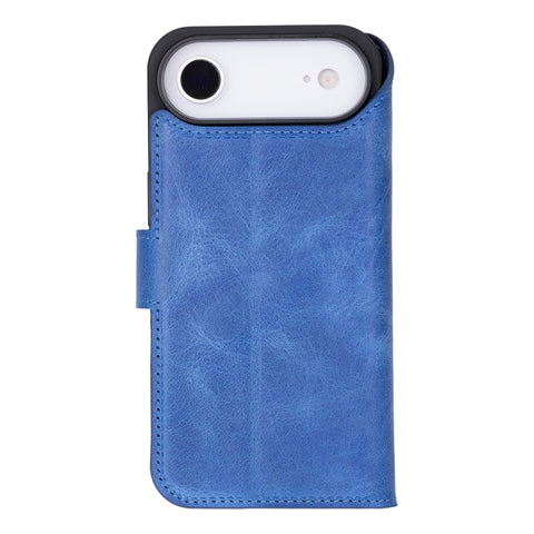 Funda tipo billetera de cuero desmontable con bloqueo RFID Ravenna para iPhone 15 Plus