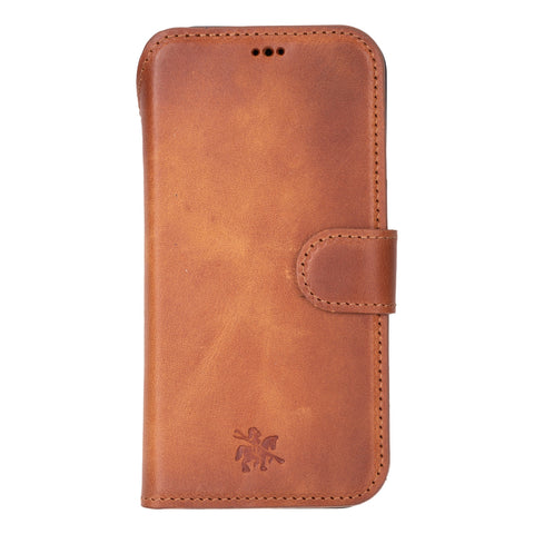 Ravenna RFID Blocking Detachable Leather Wallet Case for iPhone 17 Pro