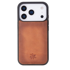 Funda tipo billetera de cuero desmontable con bloqueo RFID Ravenna para iPhone 15 Pro