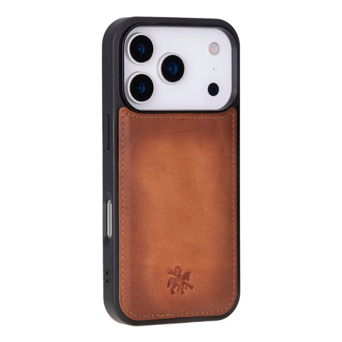 Ravenna RFID Blocking Detachable Leather Wallet Case for iPhone 17 Pro