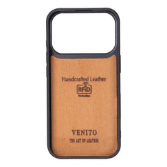 Funda tipo billetera de cuero desmontable con bloqueo RFID Ravenna para iPhone 15 Pro