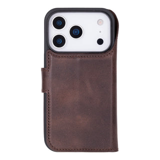Ravenna RFID Blocking Detachable Leather Wallet Case for iPhone 18 Pro