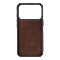 Funda tipo billetera de cuero desmontable con bloqueo RFID Ravenna para iPhone 15 Pro