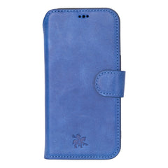 Funda tipo billetera de cuero desmontable con bloqueo RFID Ravenna para iPhone 15 Pro