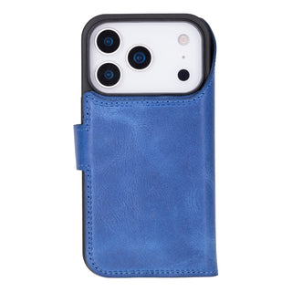 Ravenna RFID Blocking Detachable Leather Wallet Case for iPhone 18 Pro