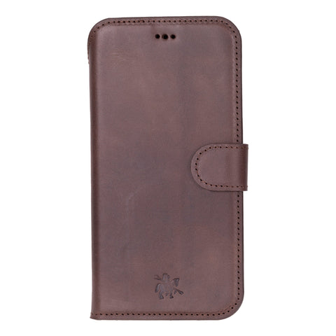 Funda tipo cartera de cuero desmontable con bloqueo RFID Ravenna para iPhone 15 Pro Max