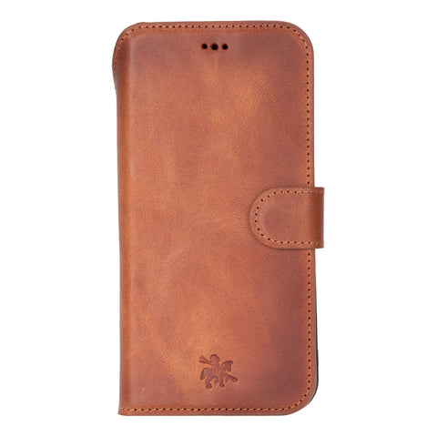 Funda tipo cartera de cuero desmontable con bloqueo RFID Ravenna para iPhone 15 Pro Max