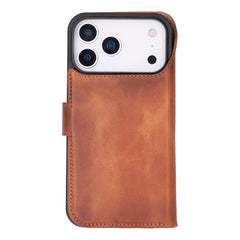 Funda tipo cartera de cuero desmontable con bloqueo RFID Ravenna para iPhone 15 Pro Max