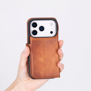 Ravenna RFID Blocking Detachable Leather Wallet Case for iPhone 18 Pro