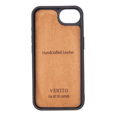 Funda de cuero Lucca Snap On para iPhone 15