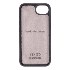 Funda de cuero Lucca Snap On para iPhone 15