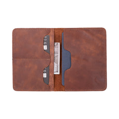 Viaggio Leather Passport Wallet