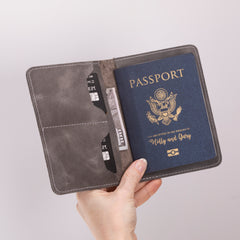 Viaggio Leather Passport Wallet