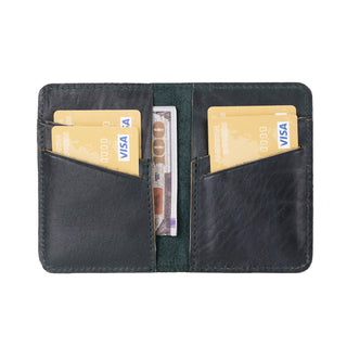 Enrico Genuine Leather Card Holder - Kelly