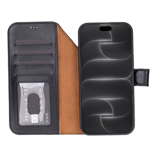 Magic iPhone 18 Pro Max Leather Detachable Wallet Case