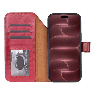 Magic iPhone 18 Pro Max Leather Detachable Wallet Case