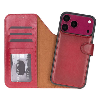 Magic iPhone 18 Pro Leather Detachable Wallet Case