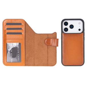 Magic iPhone 18 Pro Leather Detachable Wallet Case