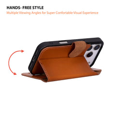 Magic iPhone 17 Pro Max Leather Detachable Wallet Case