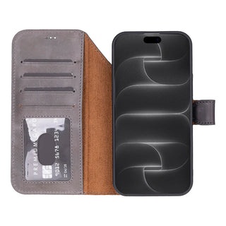 Magic iPhone 18 Pro Leather Detachable Wallet Case