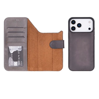 Magic iPhone 18 Pro Max Leather Detachable Wallet Case