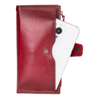 Lozan Crossbody Leather Wallet