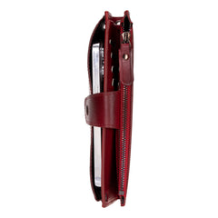 Lozan Crossbody Leather Wallet