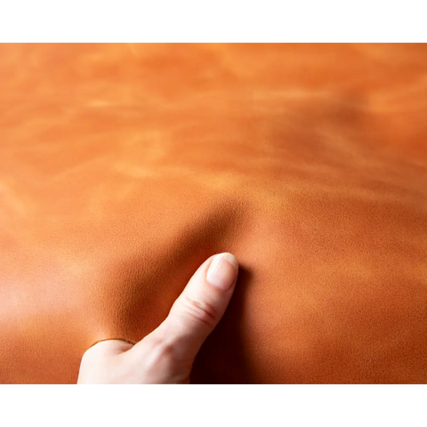 Custom Size Genuine Leather Piece - Cut-to-Size Leather Sheet