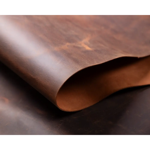 Custom Size Genuine Leather Piece - Cut-to-Size Leather Sheet