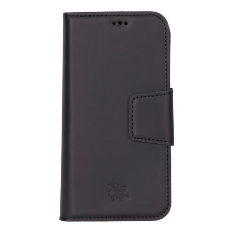 Funda tipo billetera de cuero desmontable con bloqueo RFID Ravenna para iPhone 15 Pro