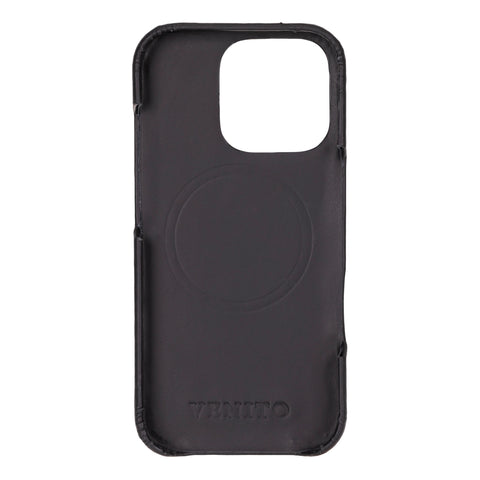 Funda tipo billetera de cuero desmontable con bloqueo RFID Ravenna para iPhone 15 Pro