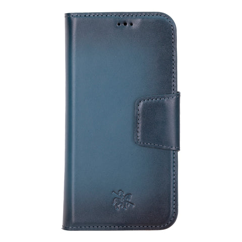 Funda tipo billetera de cuero desmontable con bloqueo RFID Ravenna para iPhone 15 Pro