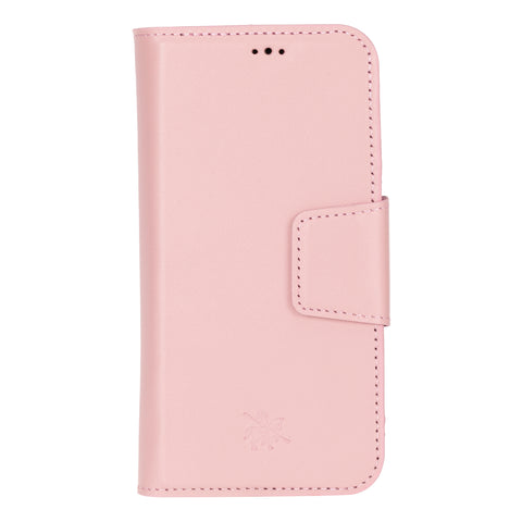 Funda tipo billetera de cuero desmontable con bloqueo RFID Ravenna para iPhone 15 Pro