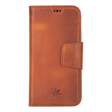 Funda tipo billetera de cuero desmontable con bloqueo RFID Ravenna para iPhone 15 Pro
