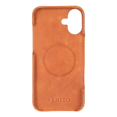 Funda tipo billetera de cuero desmontable con bloqueo RFID Ravenna para iPhone 15 Plus